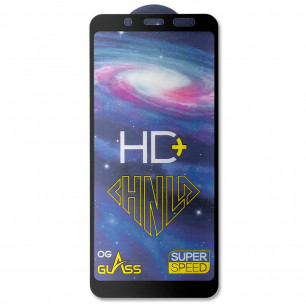 Защитное стекло Samsung J610 Galaxy J6 Plus 2018, J415 Galaxy J4 Plus 2018, Pro-Flexi HD Full Glue, Black