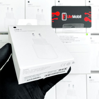 Сетевое зарядное устройство Apple USB-C Power Adapter 20W A2347 (MHJ83ZM/A), Original PRC, фото № 2 - ukr-mobil.com