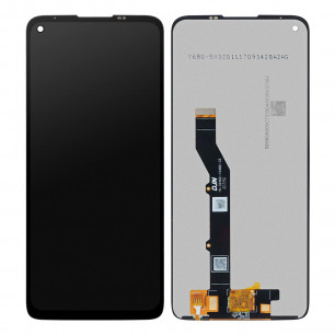 Дисплей Motorola XT2087 Moto G9 Plus, с тачскрином, Original PRC, Black