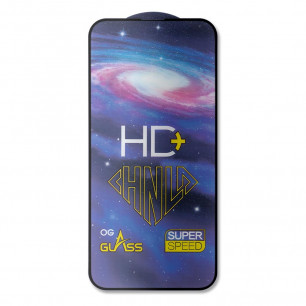 Защитное стекло Apple iPhone 13, iPhone 13 Pro, Pro-Flexi HD Full Glue, Black