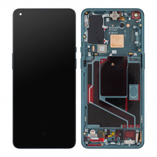 Дисплей OnePlus 9 Pro (LE2121, LE2125, LE2123, LE2120, LE2127), с тачскрином, с рамкой, Original, Pine Green
