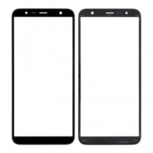 Стекло дисплея Samsung J610 Galaxy J6 Plus 2018, J415 Galaxy J4 Plus 2018, Black
