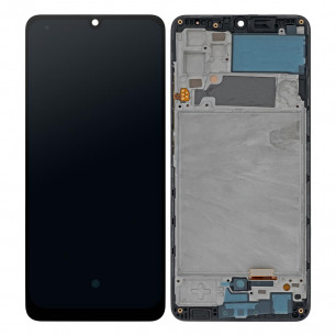 Дисплей Samsung A325 Galaxy A32, с тачскрином, рамкой, Original PRC, Black