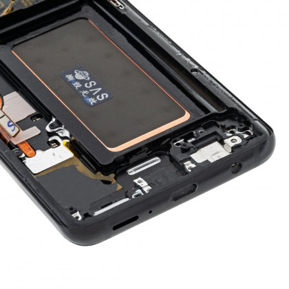 Дисплей Samsung G960 Galaxy S9, с тачскрином, рамкой, Original PRC, Black, фото № 2 - ukr-mobil.com