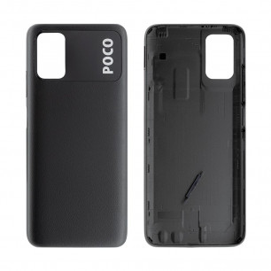 Задняя крышка Poco M3, Original PRC, Black