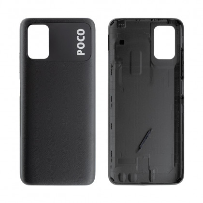 Задняя крышка Poco M3, Original PRC, Black, фото № 1 - ukr-mobil.com