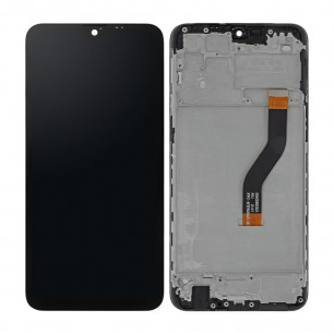 Дисплей Samsung A107 Galaxy A10s, с тачскрином, рамкой, Original PRC, Black