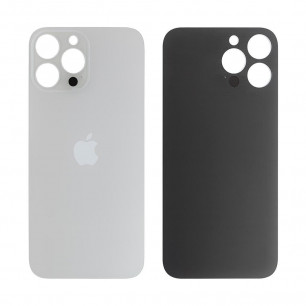 Задняя крышка Apple iPhone 13 Pro Max, большой вырез под камеру, High Quality, Silver