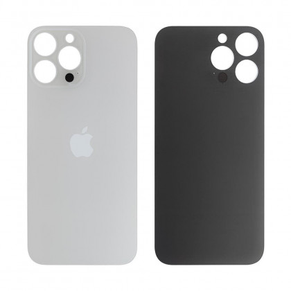 Задняя крышка Apple iPhone 13 Pro Max, большой вырез под камеру, High Quality, Silver, фото № 1 - ukr-mobil.com