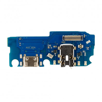Шлейф Samsung A022 Galaxy A02, с разъемом зарядки, гарнитуры, микрофоном, High Quality, фото № 2 - ukr-mobil.com