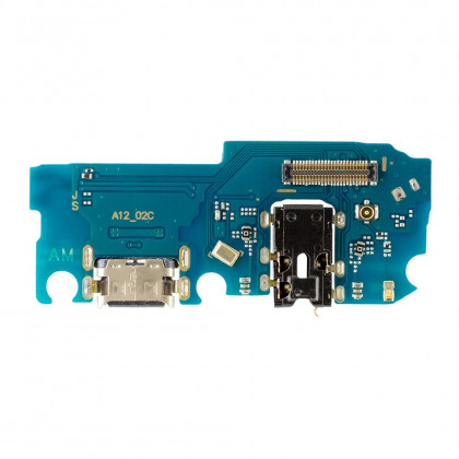Шлейф Samsung A125 Galaxy A12, с разъемом зарядки, гарнитуры, High Quality, фото № 3 - ukr-mobil.com