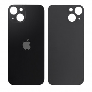 Задняя крышка Apple iPhone 13, большой вырез под камеру, High Quality, Black