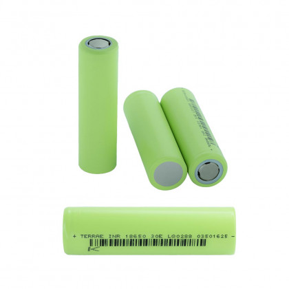 Аккумулятор TerraE INR 18650 30E, 3000 mAh, 6A - ukr-mobil.com